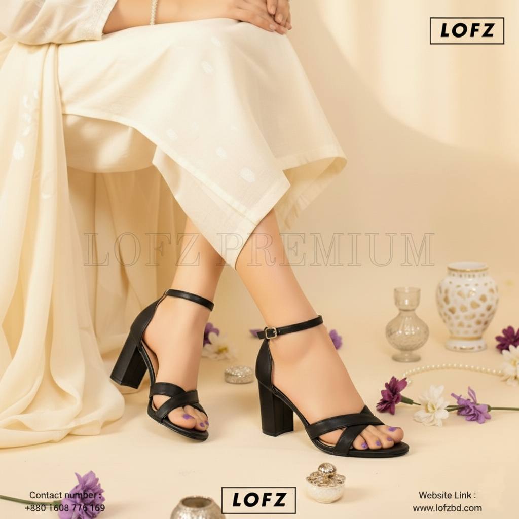 Ankle Strap Cross belt Heels