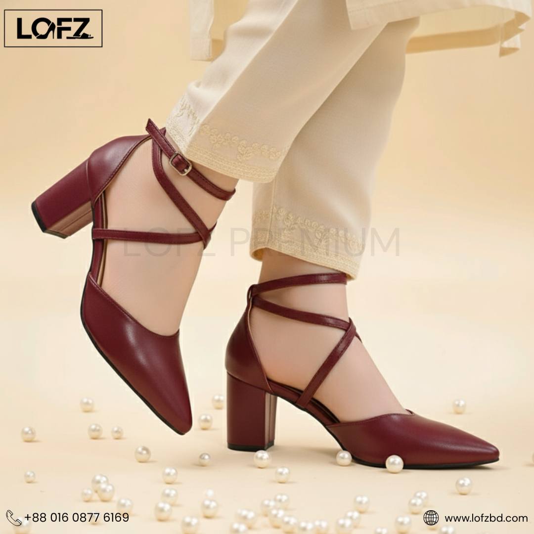 Ankle Strap Half Shoe