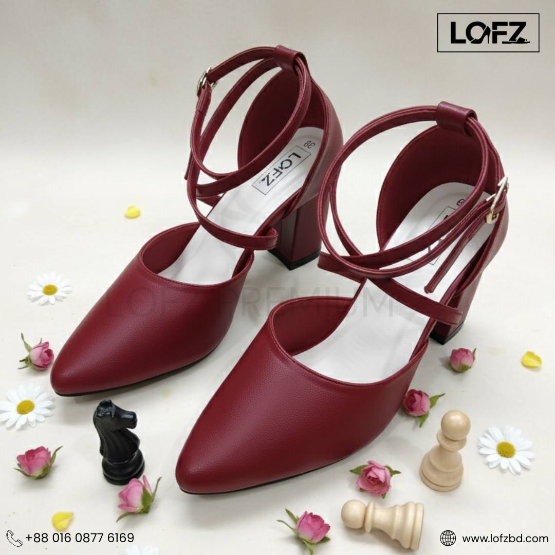 LOFZ Elegant Wrap Heel
