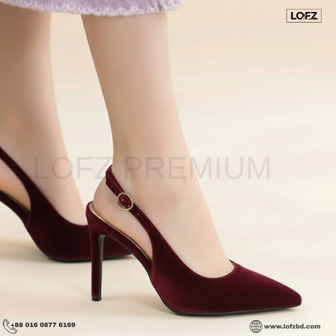 Round Attach High Heel