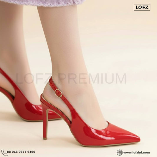Round Attach High Heel