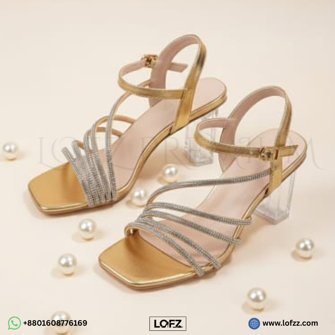 Soft Glam Block Heel