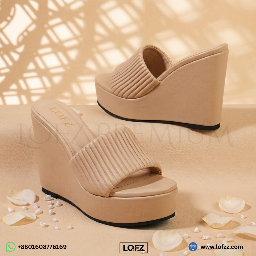 LOFZ Luxe Pleat Mule - women's mules - Lofz Bangladesh (view 6)