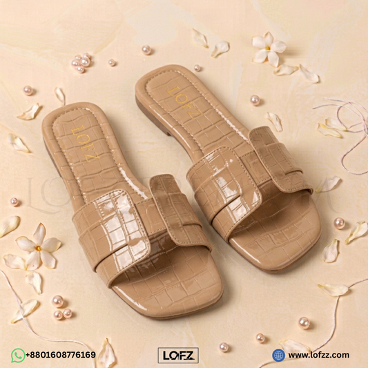 Lofz Luxe Croc Slide - women's slides - Lofz Bangladesh (view 2)