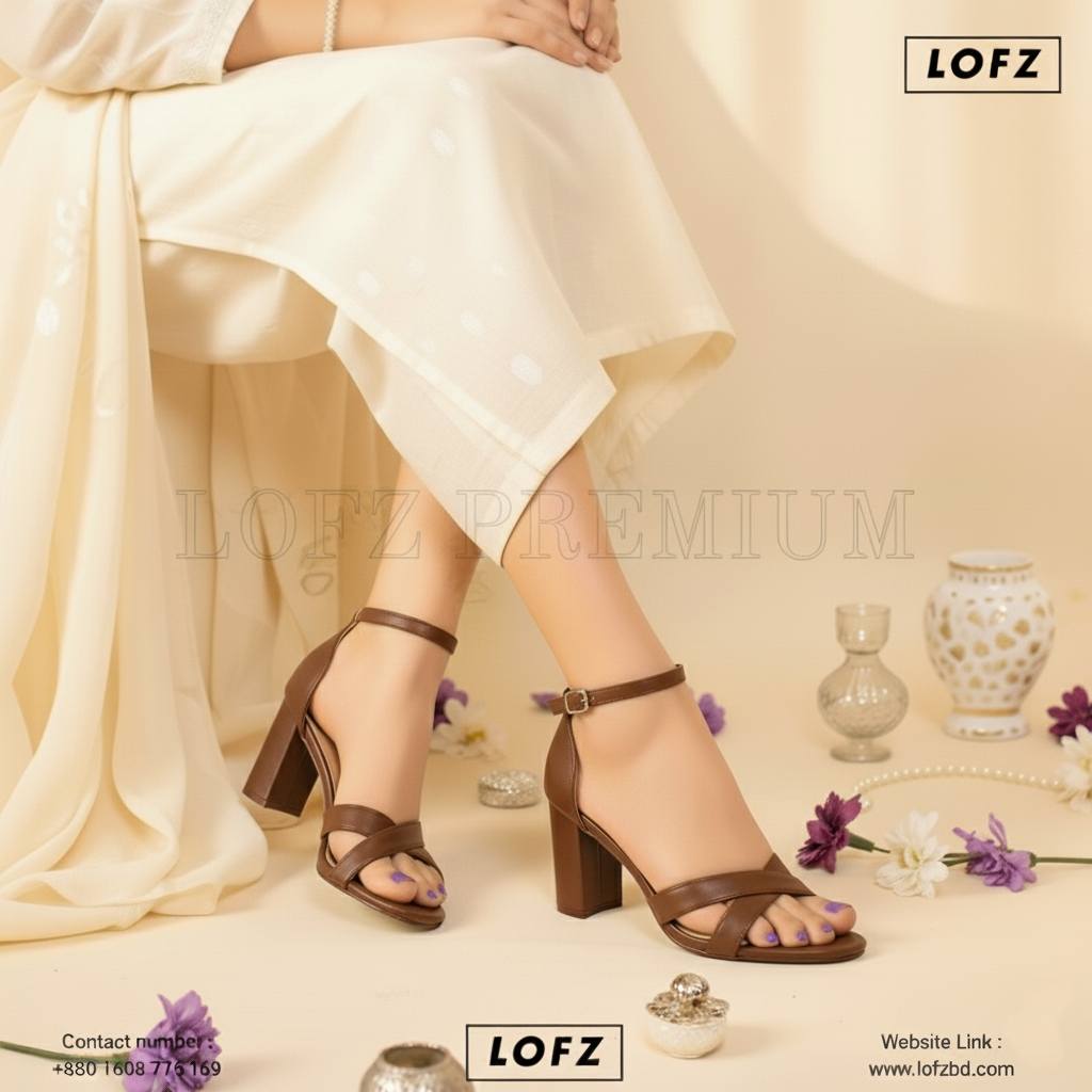 Ankle Strap Cross belt Heels