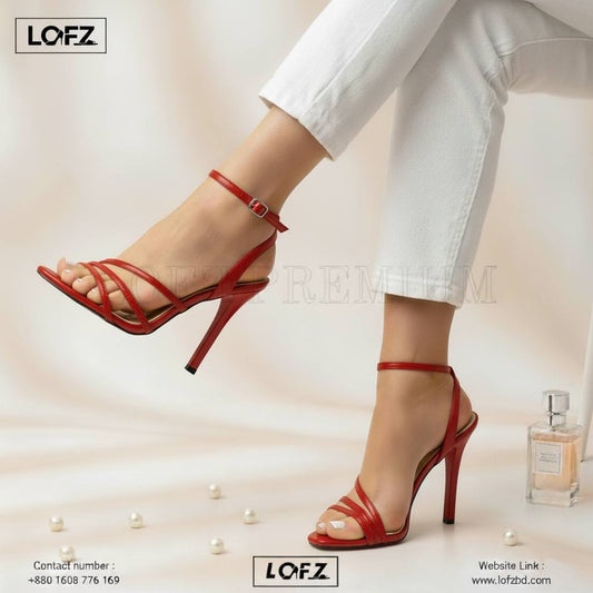 Three Belts High Heels