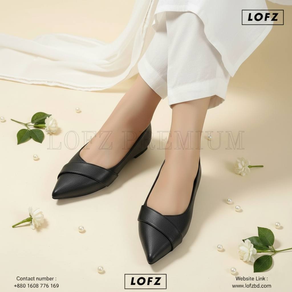 Flats Pump Shoe Step