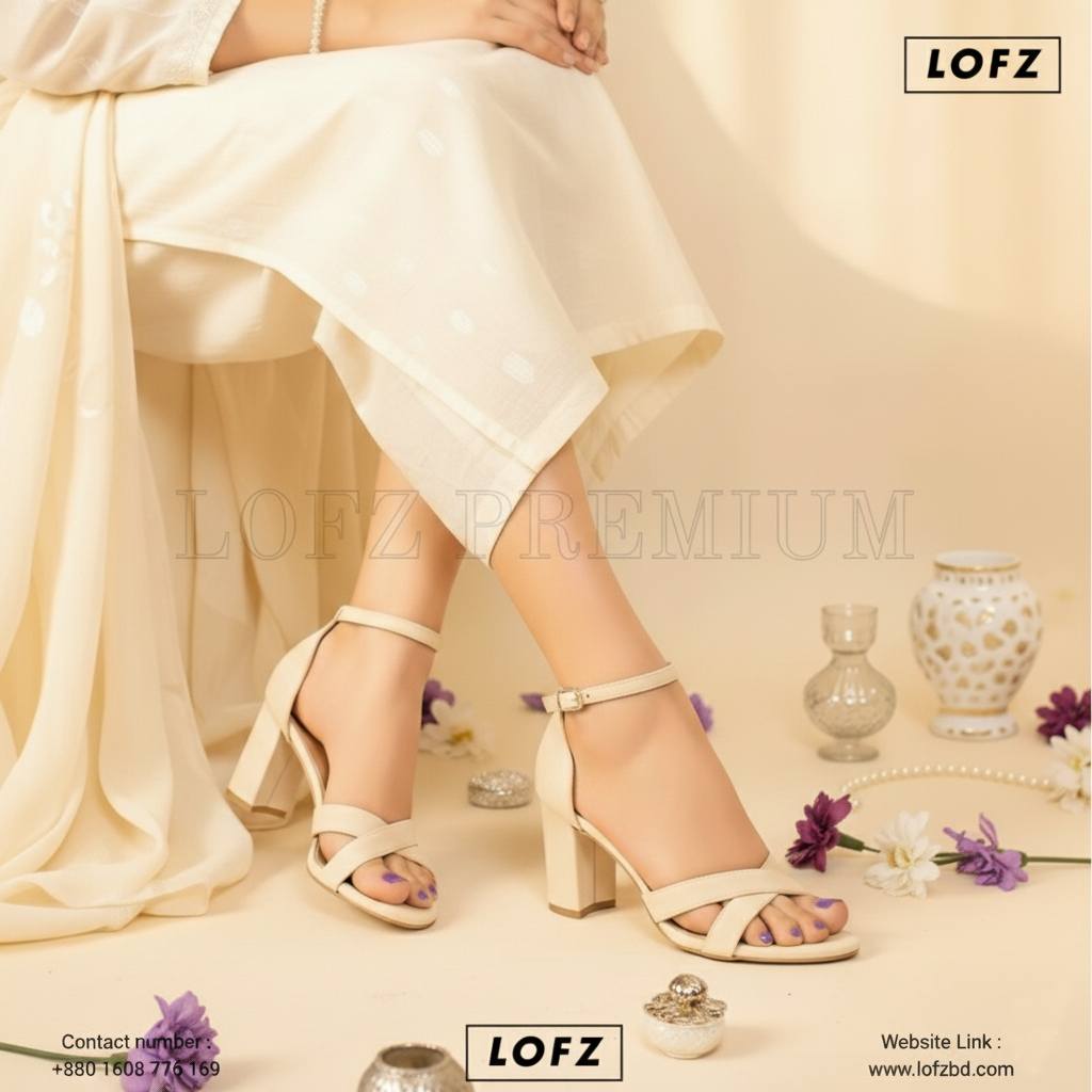 Ankle Strap Cross belt Heels