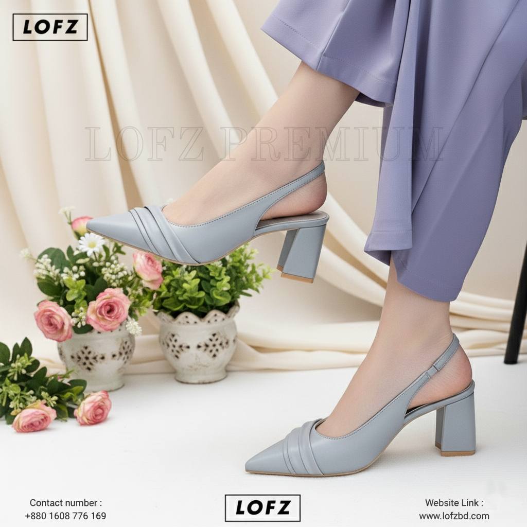 Premium Pointed Block Heel