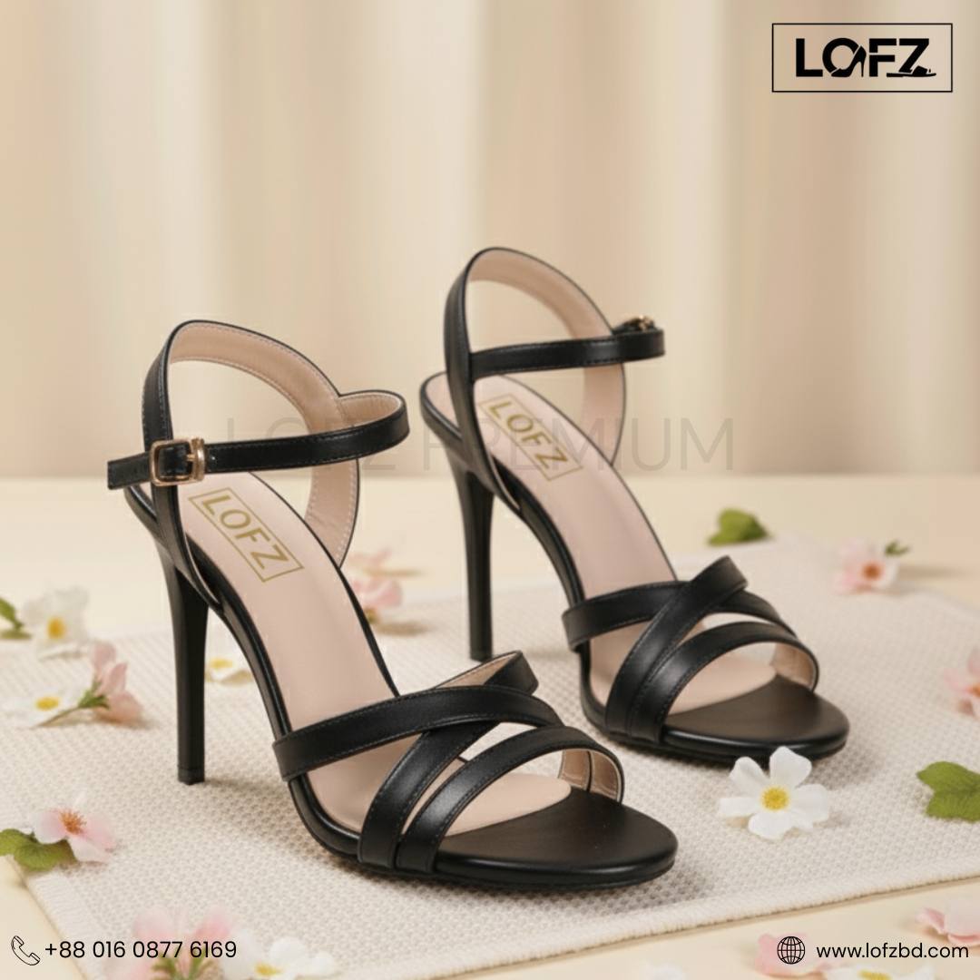 Cross Belt High Heels