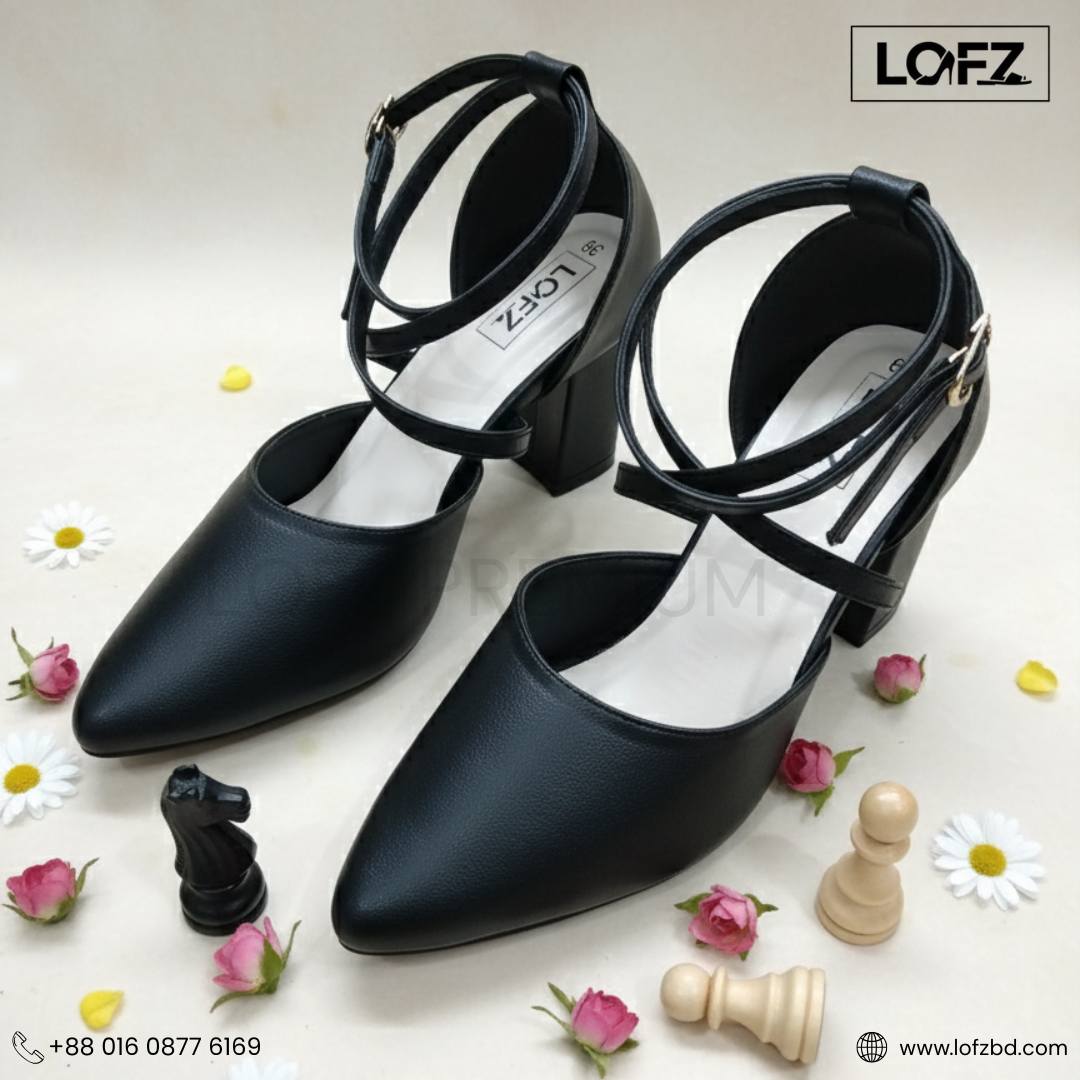 LOFZ Elegant Wrap Heel