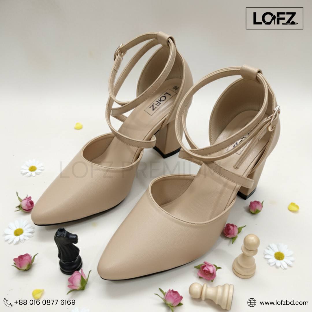LOFZ Elegant Wrap Heel