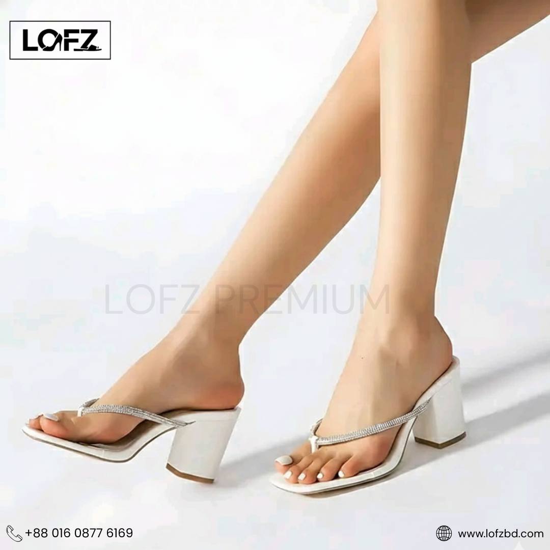 Open Back Block Heels