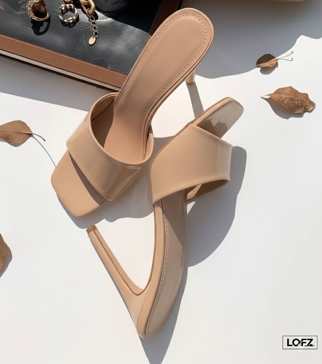 LOFZ Luxe Ruby Slide Heel