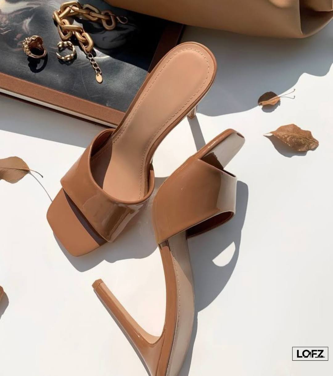 LOFZ Luxe Ruby Slide Heel