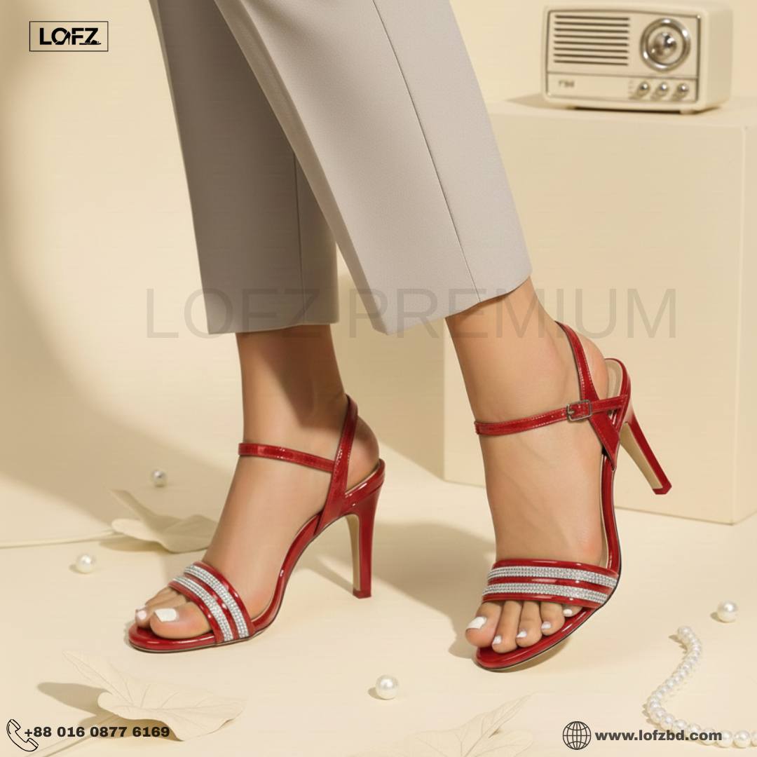 LOFZ Pearl White Elegance Heel