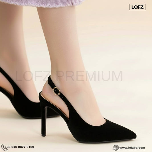 Round Attach High Heel