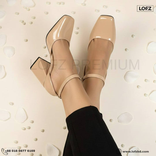 Lofz Pearl Touch Block Heels