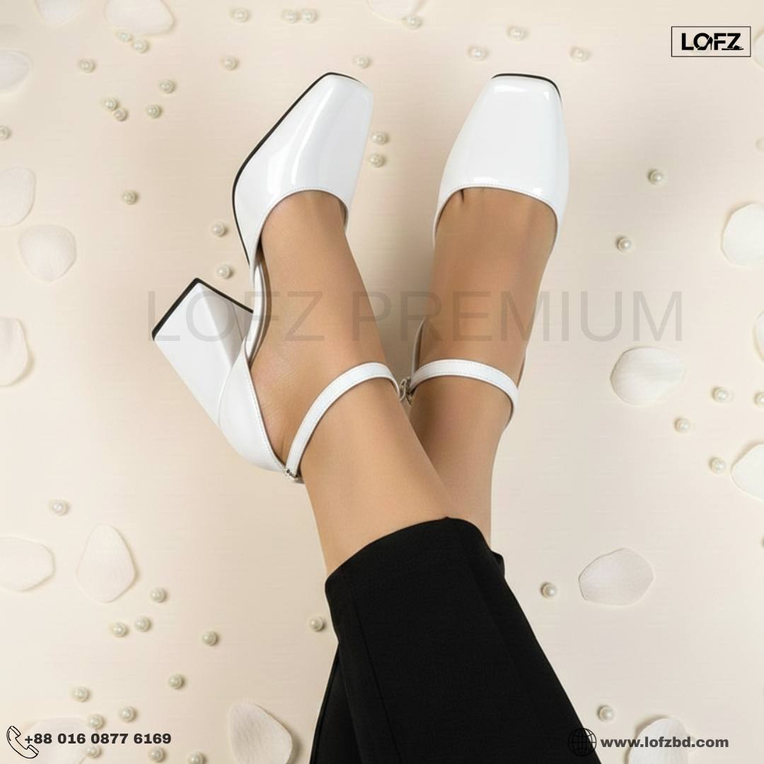 Lofz Pearl Touch Block Heels
