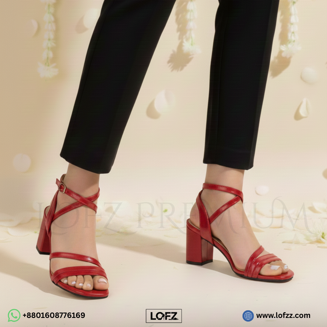 Lofz Luxe Criss-Cross Heels