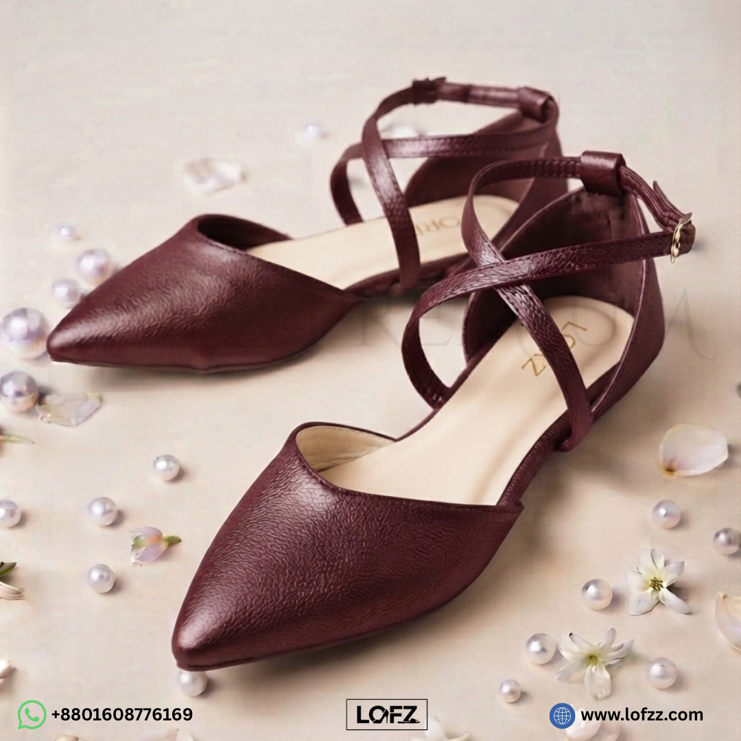 Slingback Pointed-Toe Flats - women's flats - Lofz Bangladesh (view 4)