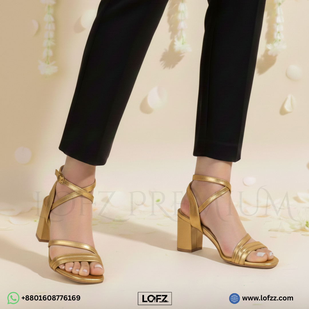 Lofz Luxe Criss-Cross Heels