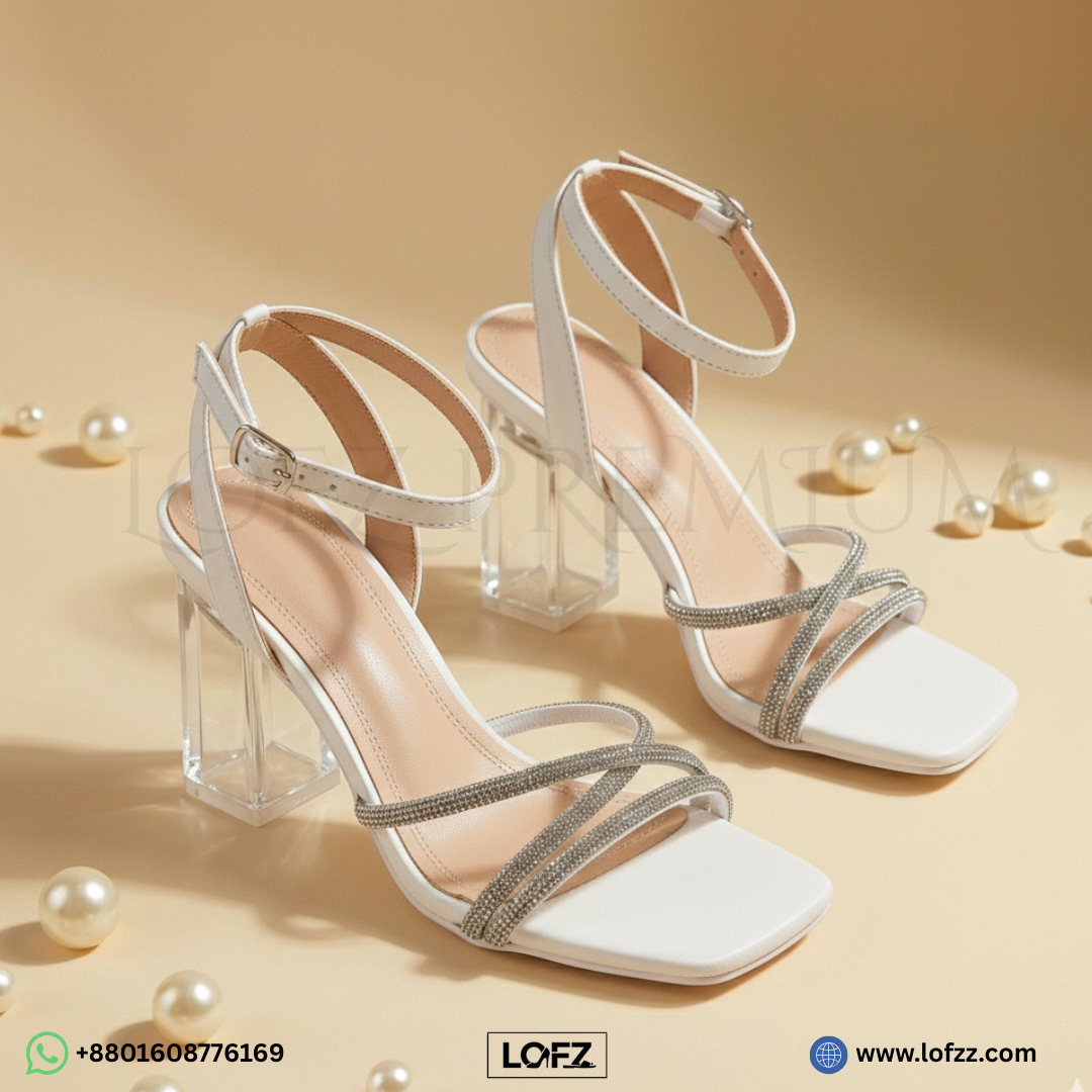 LOFZ Diamond Strap Beauty Heel