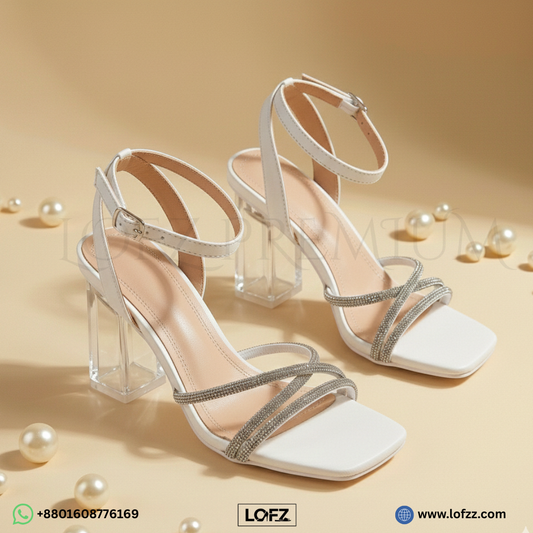 LOFZ Diamond Strap Beauty Heel