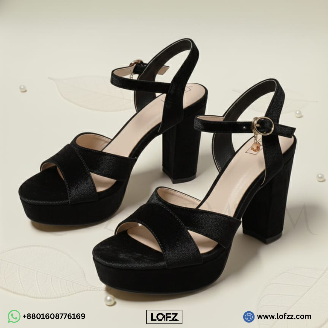 Platform Block Heel Sandals