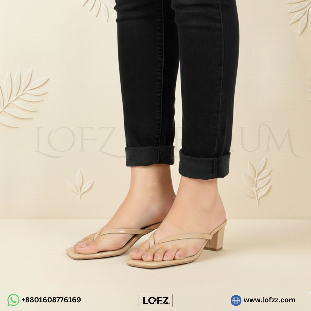 LOFZ Elegant Strap Mule