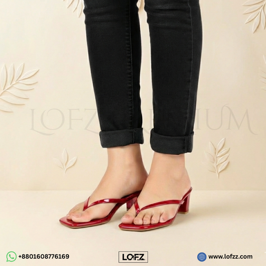LOFZ Elegant Strap Mule