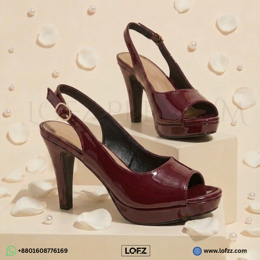 Classic Peep Toe Platform Heels - women's platform heels - Lofz Bangladesh (view 4)