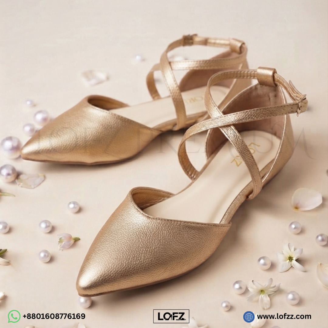 Slingback Pointed-Toe Flats - women's flats - Lofz Bangladesh (view 3)