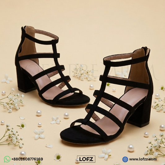 Strappy Cage Heels LOFZ - women's heels - Lofz Bangladesh (view 2)