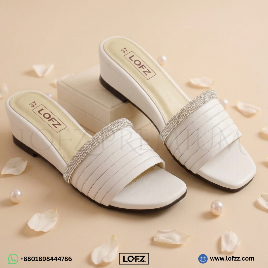 LOFZ Ribbed Luxe Slides - women's slides - Lofz Bangladesh (view 4)