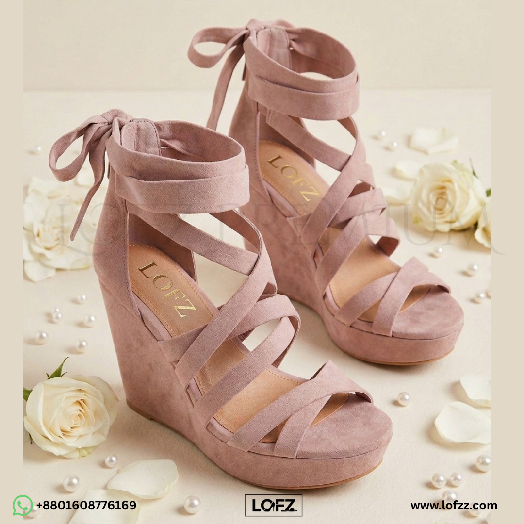 LOFZ Double Strap Platform Heels - women's platform heels - Lofz Bangladesh (view 2)