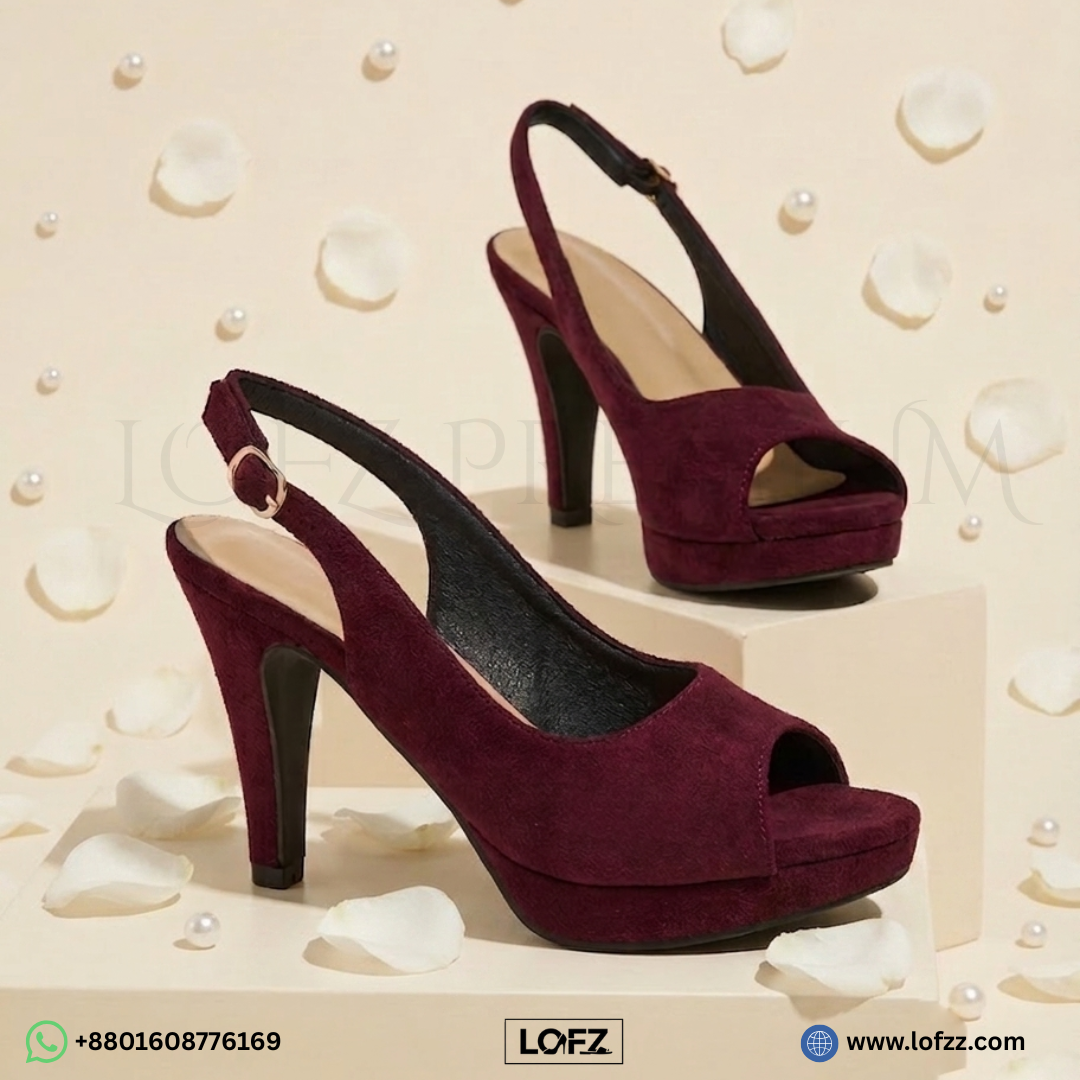 Classic Peep Toe Platform Heels - women's platform heels - Lofz Bangladesh (view 2)