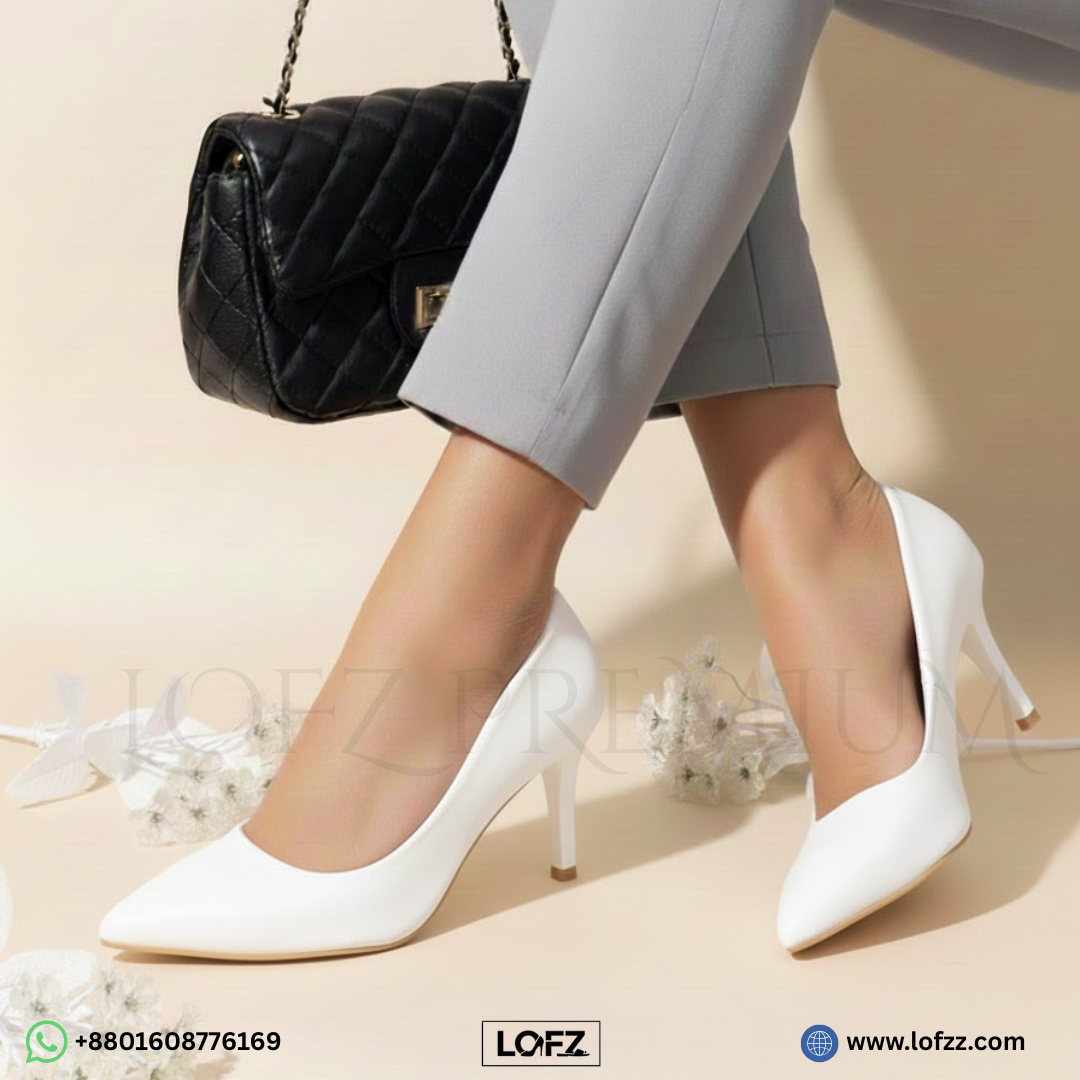 Elegant Noir Pencil Heel