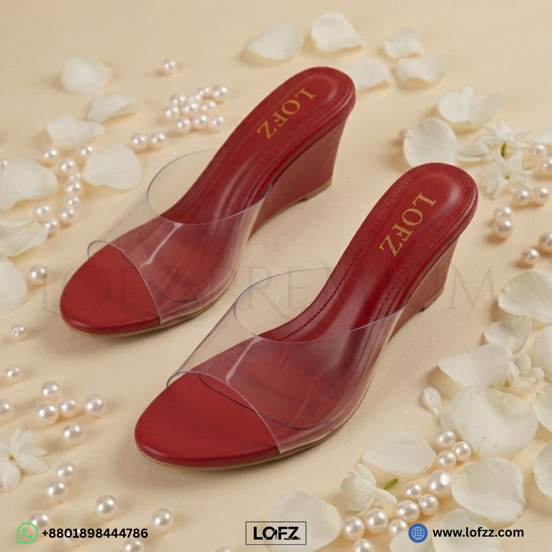 LOFZ Crystal Muse Wedges - women's wedge heels - Lofz Bangladesh (view 4)