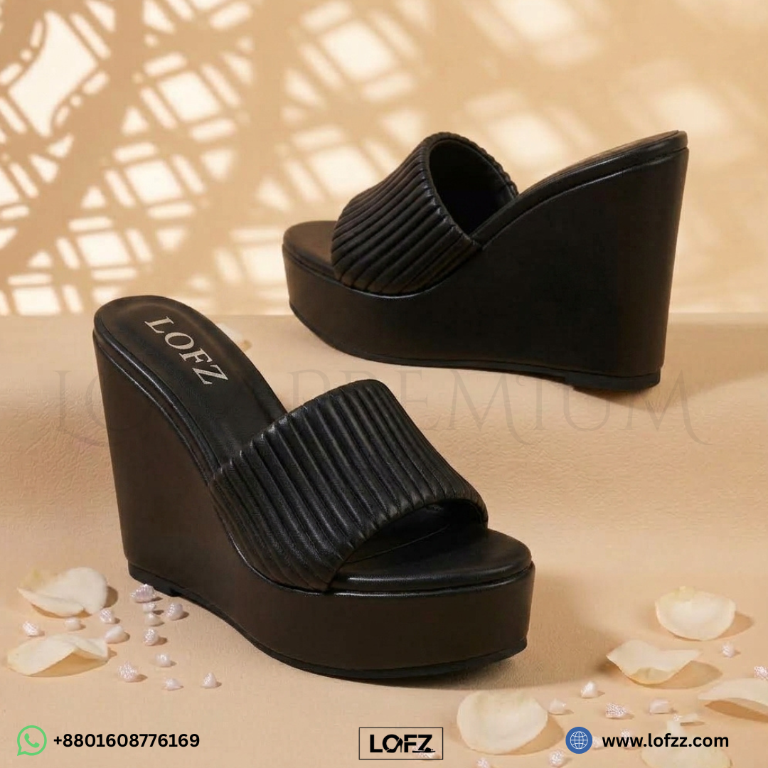 LOFZ Luxe Pleat Mule - women's mules - Lofz Bangladesh (view 3)
