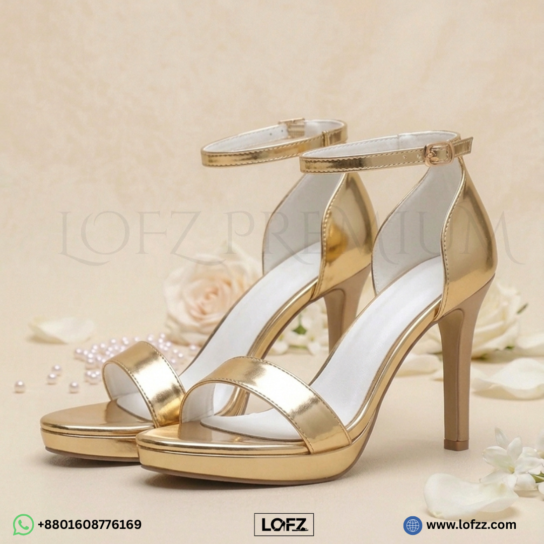 Open-Toe Ankle Strap - women's heels - Lofz Bangladesh