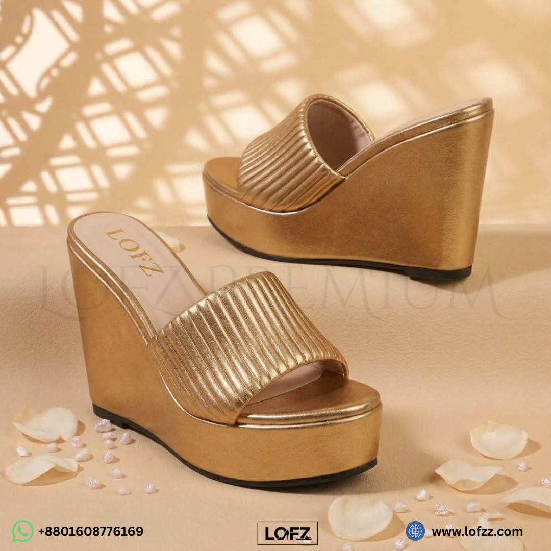 LOFZ Luxe Pleat Mule - women's mules - Lofz Bangladesh