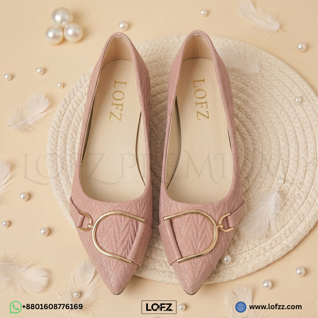 LOFZ Signature Pointed Flats - women's flats - Lofz Bangladesh