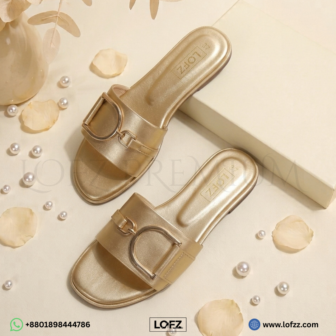 Aurelle Buckle Slides - women's slides - Lofz Bangladesh (view 4)