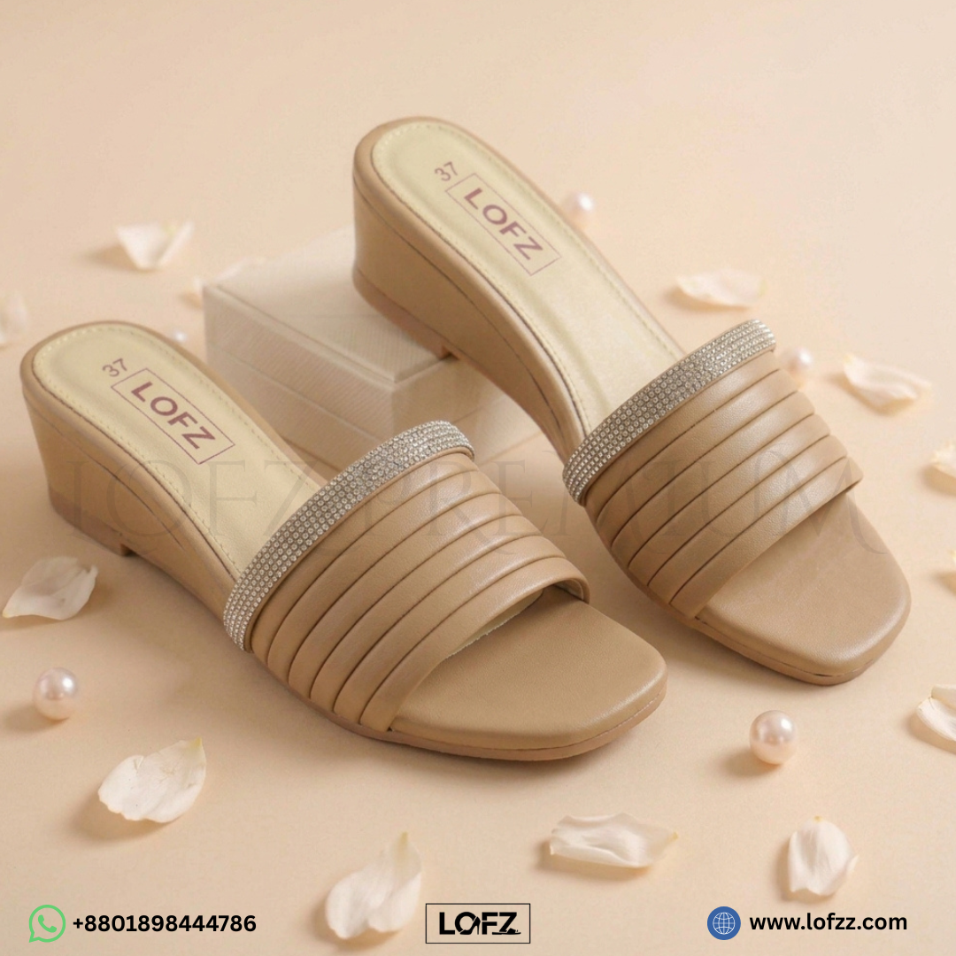 LOFZ Ribbed Luxe Slides - women's slides - Lofz Bangladesh (view 5)