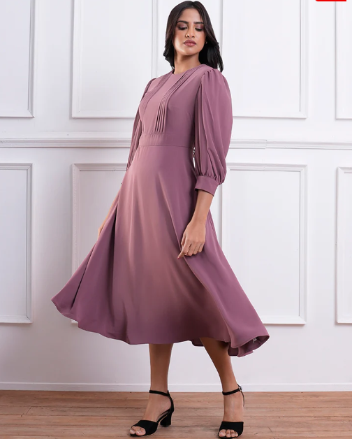 Lofzz Grace Midi Dress